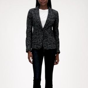 Banana Republic Unstructured Knit Tweed Blazer